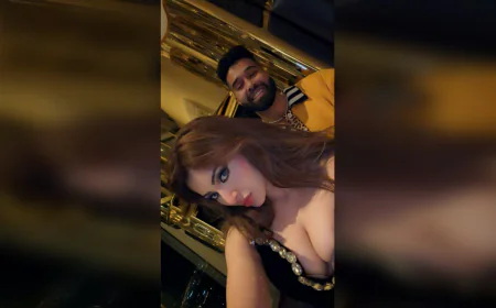 Urvashi & AP Dhillon’s Golden Night at Burj Al Arab