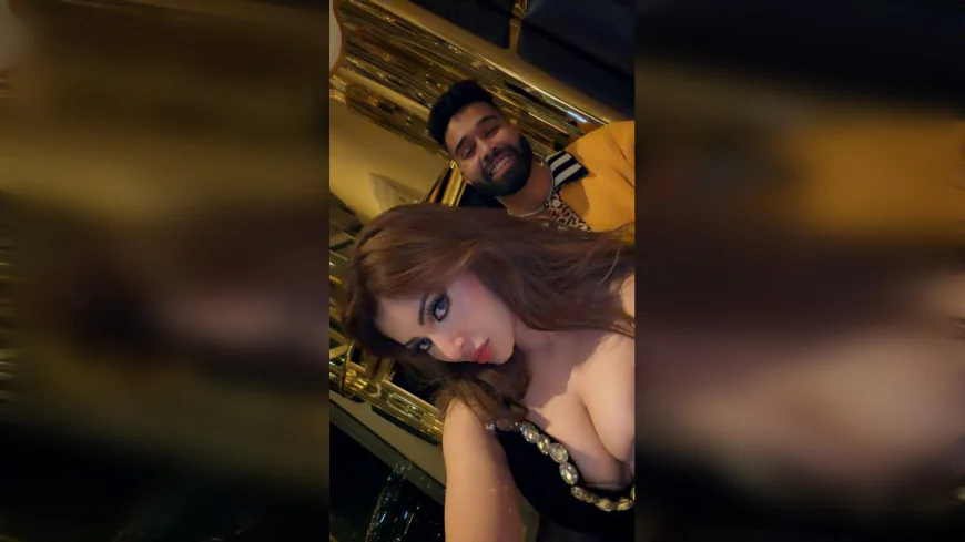 Urvashi & AP Dhillon’s Golden Night at Burj Al Arab