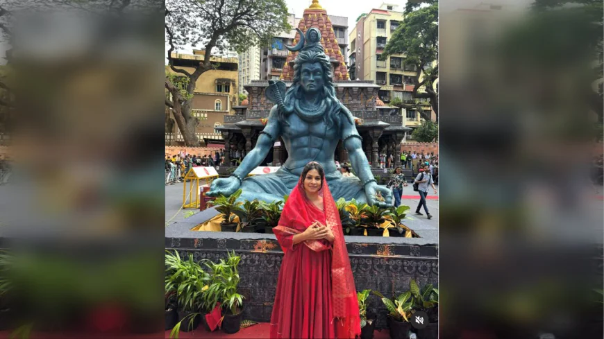 Tanishaa Mukerji Embraces Spiritual Calm