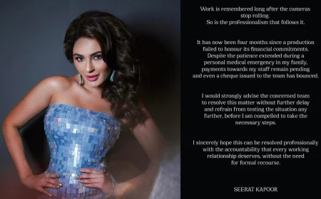 Seerat Kapoor Urges Professional Integrity in Industry