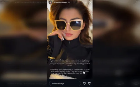 Urvashi Rautela Leaves Kuwait Amid Rising Tensions