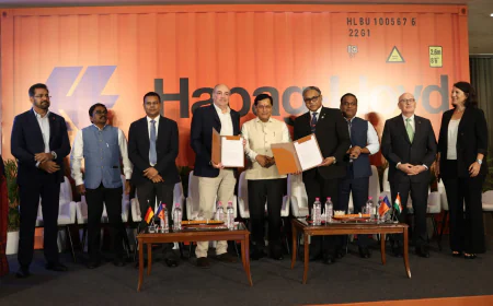 India–Hapag-Lloyd Pact Boosts Maritime Growth