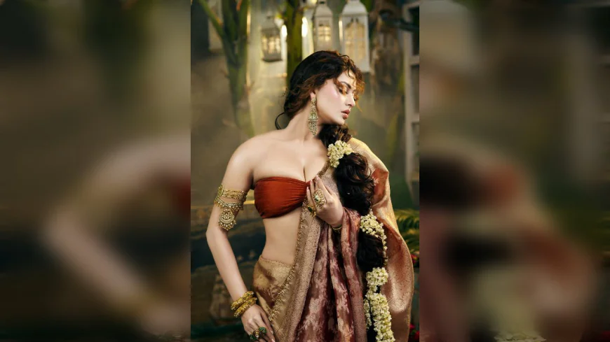 Urvashi Rautela Channels Madhubala in Viral Vintage Look