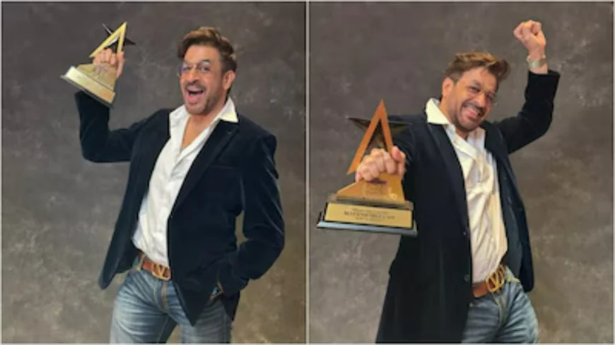 Rajat Bedi Celebrates Best Ensemble Win for Ba*ds Of Bollywood**