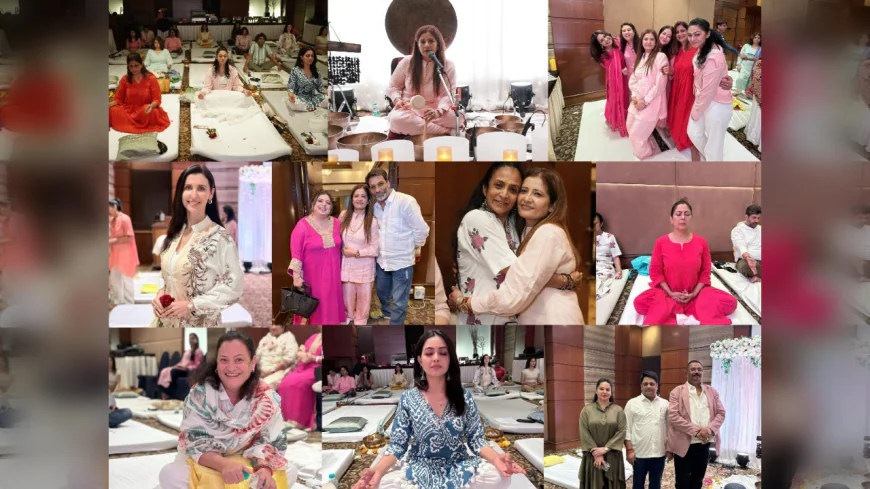 Celebrities Join ‘Womb to Soul’ Healing Session in Juhu