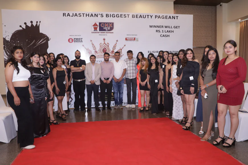 Miss & Mrs Rajasthan Glamour 2026 Ajmer Auditions Draw 500+ Participants
