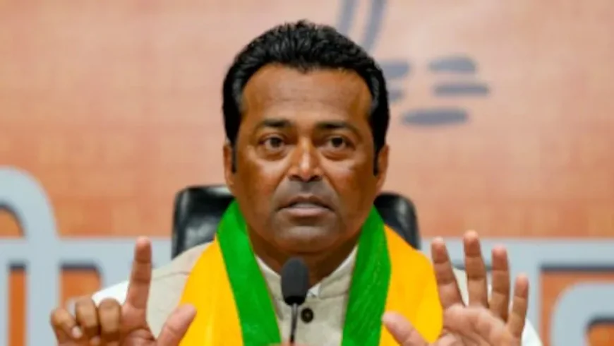 Leander Paes Joins BJP Ahead of West Bengal 2026 Polls