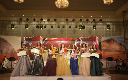 Anshika Gupta Wins Miss Glam Rajasthan 2026 Title