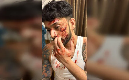 Shailesh Ramugade Unveils Intense Bollywood Debut Look