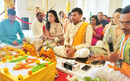 5,211-Kg Parad Shivling Consecrated in Haridwar