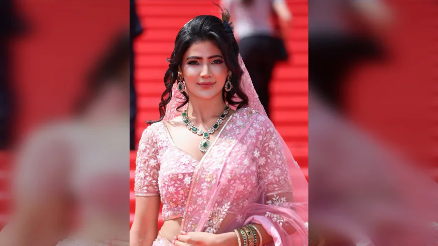 Soniya Bansal Stuns at Cannes 2026 with Radha Rani-Inspired Look