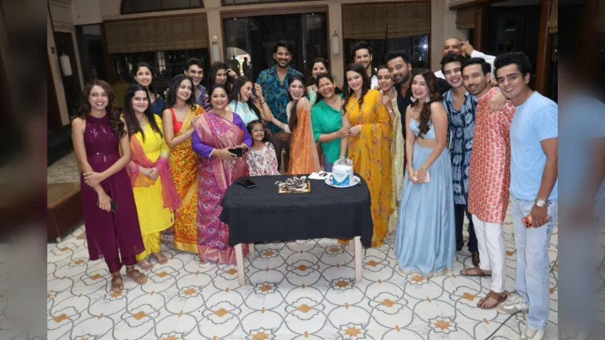 Satya Tiwari Celebrates Birthday on Anupamaa Sets