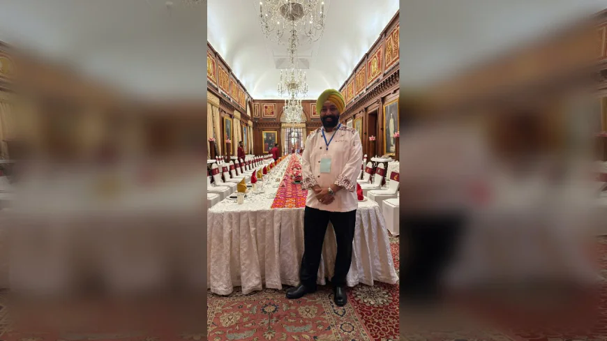 Harpal Sokhi Curates State Banquet at Rashtrapati Bhavan
