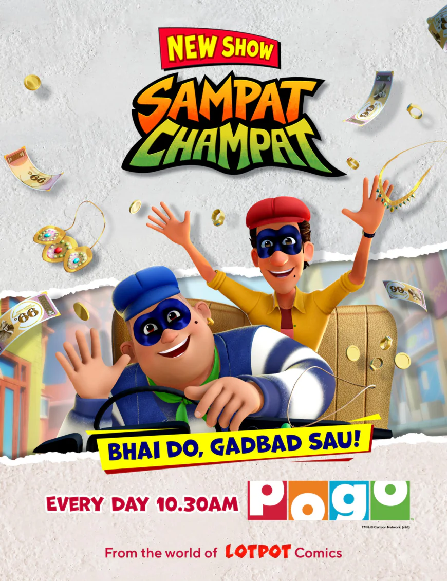 POGO Launches 3D Animated Series Sampat Champat