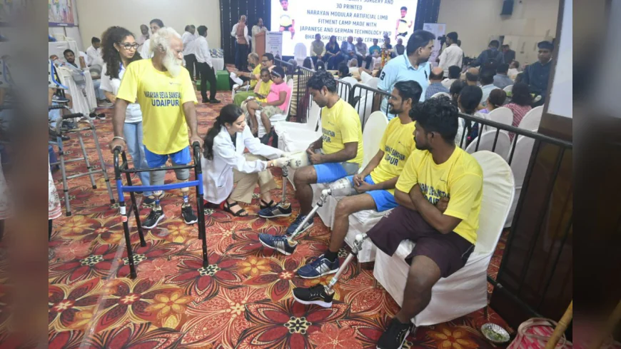 154 Prosthetic Limbs Restore Hope for 104 in Mumbai