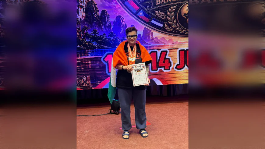 Gaurii Manochaa Wins Four Medals for India at Global Event