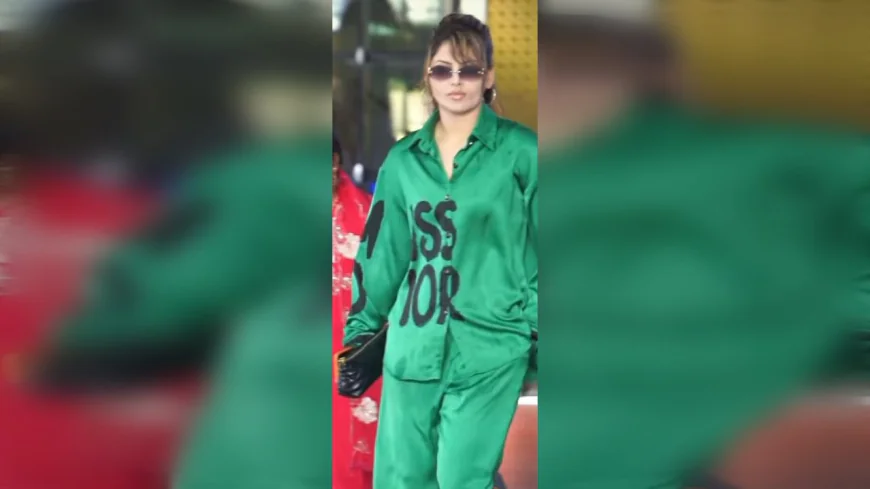 Urvashi Rautela Turns Heads in ₹10 Lakh Dior Look