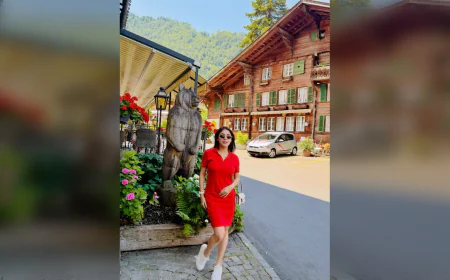Anupamaa Actress Adrija Roy Celebrates Birthday in Switzerland with Fiancé