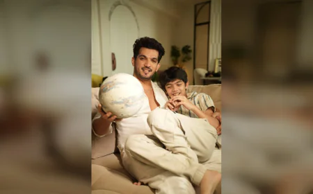 Arjun Bijlani on Cheering for Messi with Son Ayaan