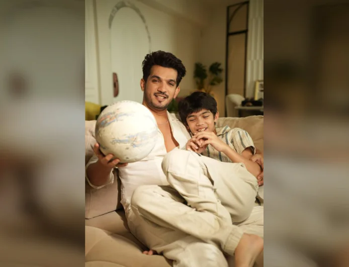 Arjun Bijlani on Cheering for Messi with Son Ayaan
